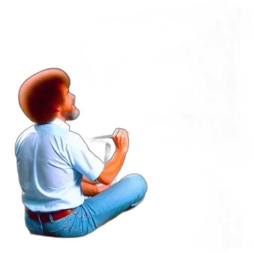 staff, hair, hat, robot transparent PNG cut-out