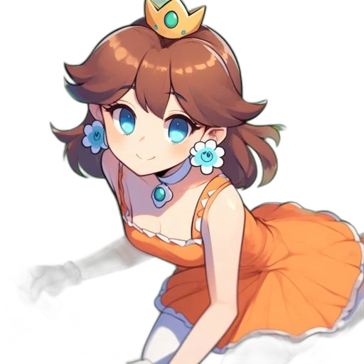 crown, dress, staff, weapon transparent PNG cut-out