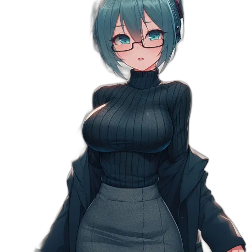 dress, robot, staff, jacket transparent PNG cut-out