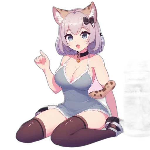 animal, dress, creature, staff transparent PNG cut-out