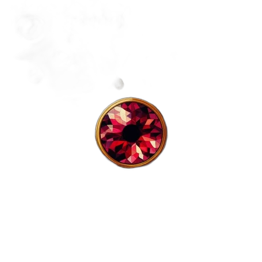 jewelry, crown, flower, red transparent PNG cut-out