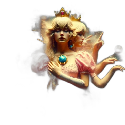crown, jewelry, staff, mask transparent PNG cut-out