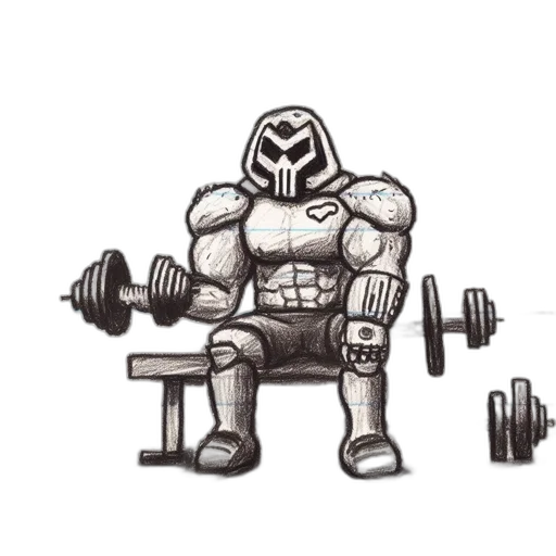 robot, weapon, concept art, comic book art transparent PNG cut-out