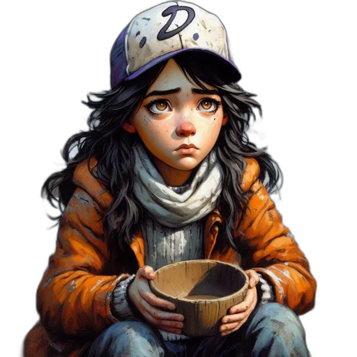hat, face, food, jacket transparent PNG cut-out