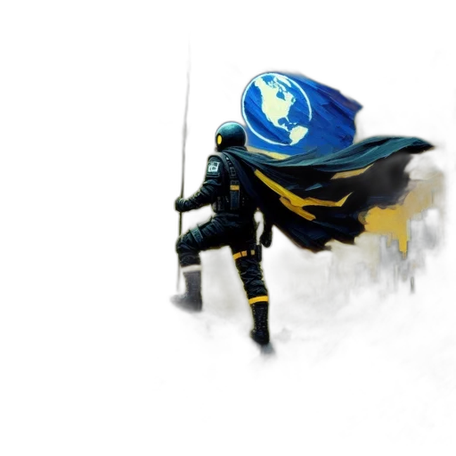 robot, weapon, sword, staff transparent PNG cut-out