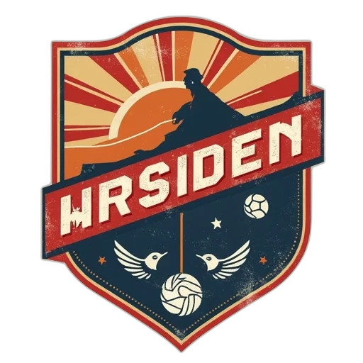 vintage, badge, design, sport transparent PNG cut-out