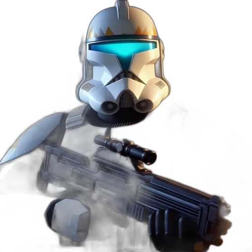 robot, weapon, mask, staff transparent PNG cut-out