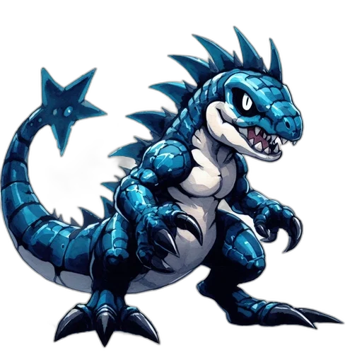 dragon, creature, animal, staff transparent PNG cut-out