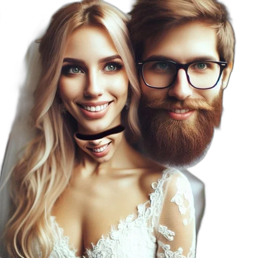 face, hair, mask, crown transparent PNG cut-out