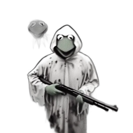 mask, weapon, jacket, staff transparent PNG cut-out