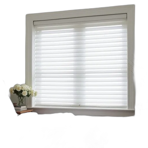 white, plantation, blinds, bedroom transparent PNG cut-out