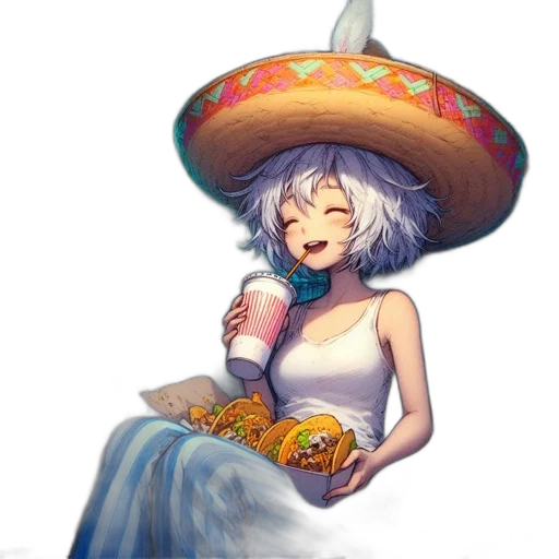 hat, dress, food, flower transparent PNG cut-out