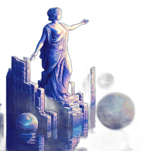 dress, vaporwave, concept art, watercolor transparent PNG cut-out