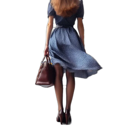dress, 3d render, photorealistic, concept art transparent PNG cut-out