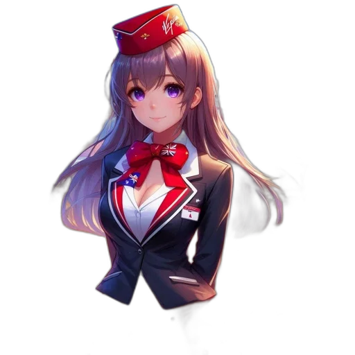 staff, hat, jacket, crown transparent PNG cut-out