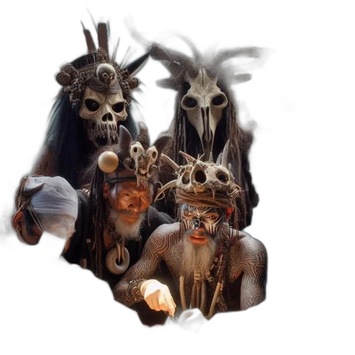 mask, crown, jewelry, creature transparent PNG cut-out