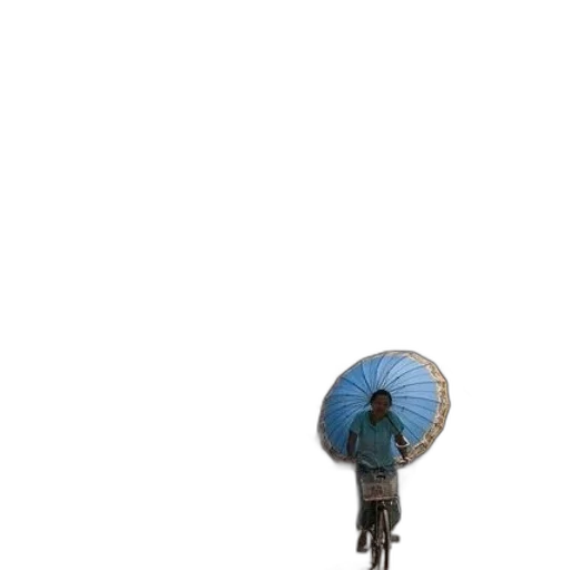 umbrella, hat, staff, jacket transparent PNG cut-out