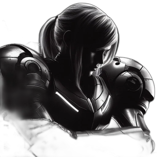 robot, weapon, concept art, comic book art transparent PNG cut-out
