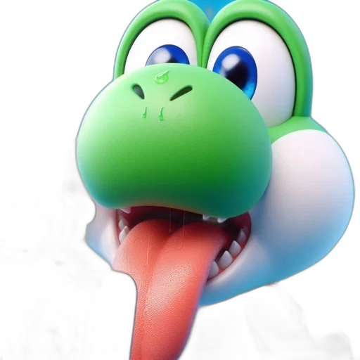 dragon, face, staff, creature transparent PNG cut-out