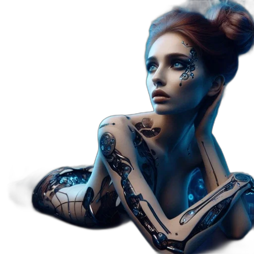 robot, jewelry, mask, face transparent PNG cut-out