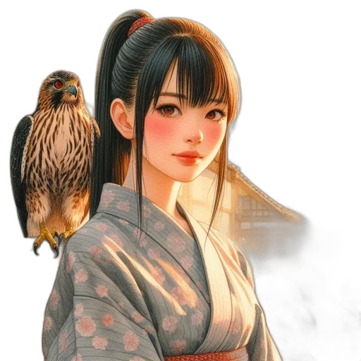 face, staff, fantasy art, photorealistic transparent PNG cut-out