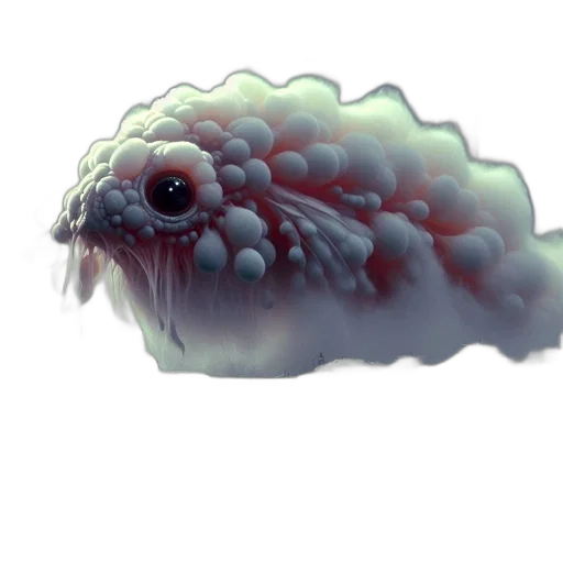 creature, animal, dragon, hair transparent PNG cut-out