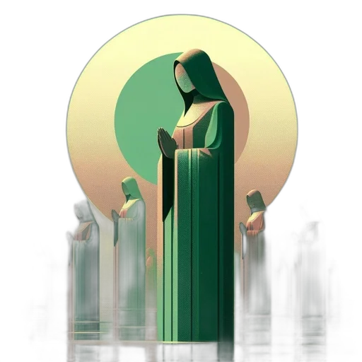 staff, concept art, 3d render, pixel art transparent PNG cut-out