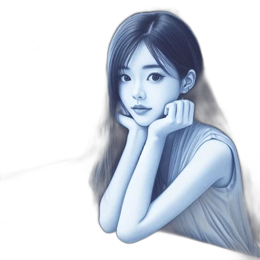 face, dress, mask, photorealistic transparent PNG cut-out