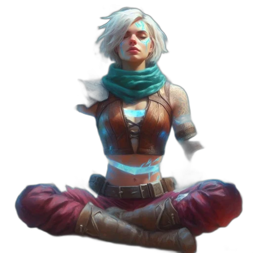 staff, face, jacket, weapon transparent PNG cut-out