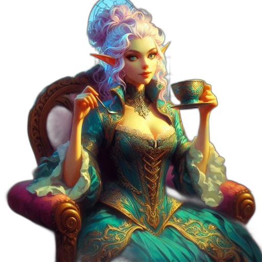 crown, staff, dress, jewelry transparent PNG cut-out
