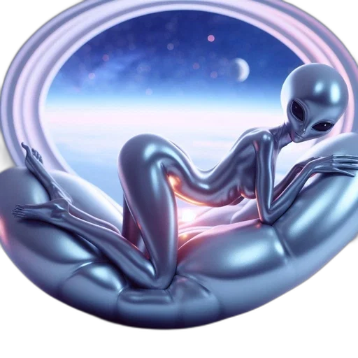 robot, jewelry, creature, concept art transparent PNG cut-out