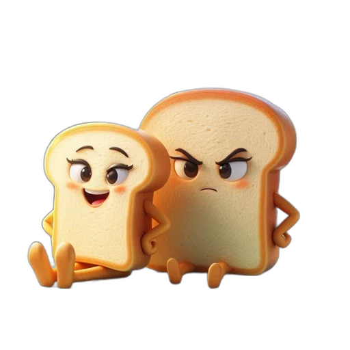 food, 3d render, concept art, pixel art transparent PNG cut-out