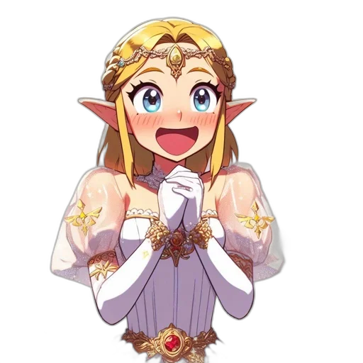 crown, staff, dress, face transparent PNG cut-out