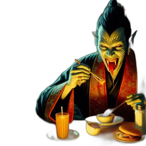food, concept art, dimly, lit transparent PNG cut-out