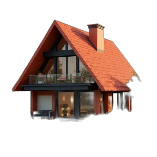 building, 3d render, photorealistic, concept art transparent PNG cut-out