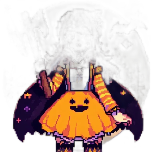 crown, mask, staff, creature transparent PNG cut-out
