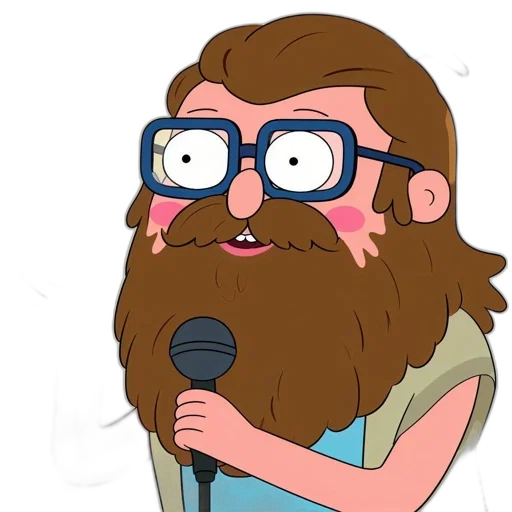 hair, cartoon, concept art, animated transparent PNG cut-out