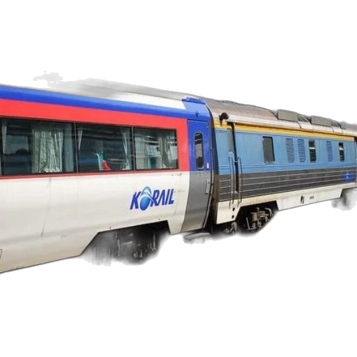 3d render, photorealistic, korail, train transparent PNG cut-out