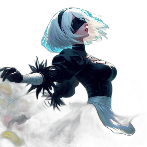 robot, creature, mask, jacket transparent PNG cut-out