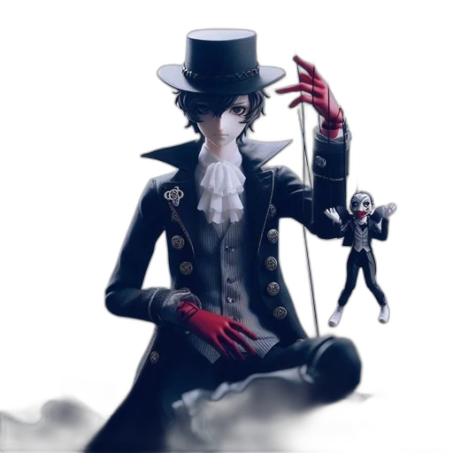 mask, staff, creature, hat transparent PNG cut-out