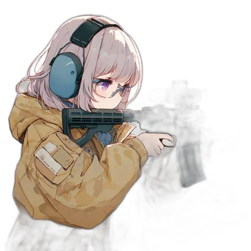 weapon, jacket, robot, mask transparent PNG cut-out