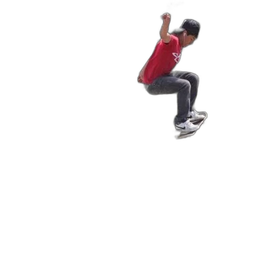 staff, shoes, 3d render, skateboarder transparent PNG cut-out