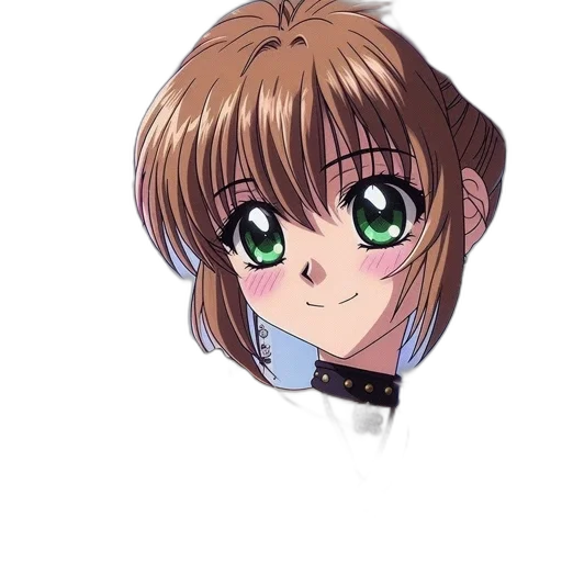 staff, face, hair, anime transparent PNG cut-out