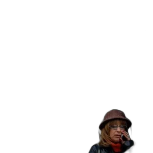 hat, jacket, staff, umbrella transparent PNG cut-out