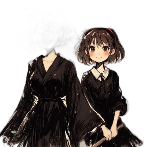 dress, staff, weapon, jacket transparent PNG cut-out