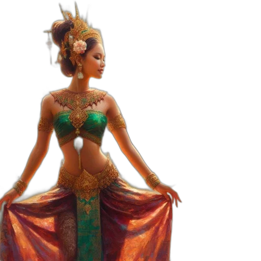 concept art, fantasy art, 3d render, oil painting transparent PNG cut-out