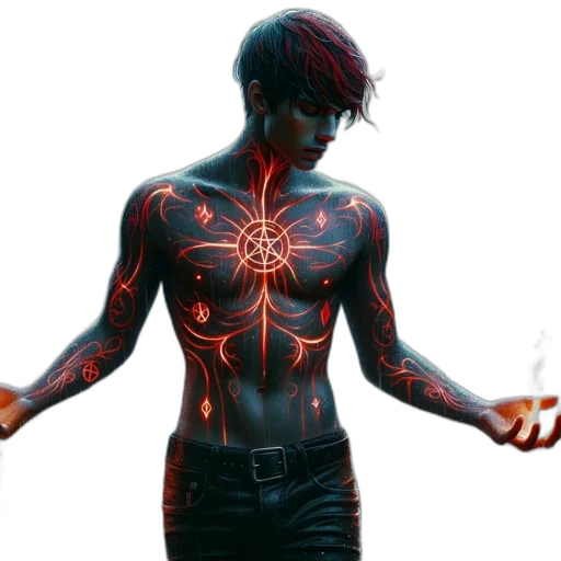 cyberpunk, concept art, comic book art, fantasy art transparent PNG cut-out