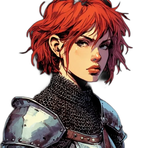 face, sword, staff, jacket transparent PNG cut-out