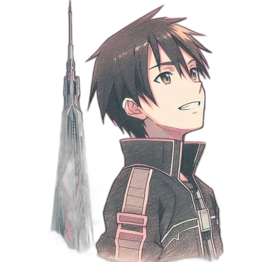 staff, sword, weapon, jacket transparent PNG cut-out