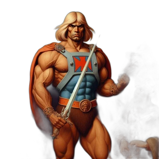 sword, comic book art, concept art, fantasy art transparent PNG cut-out